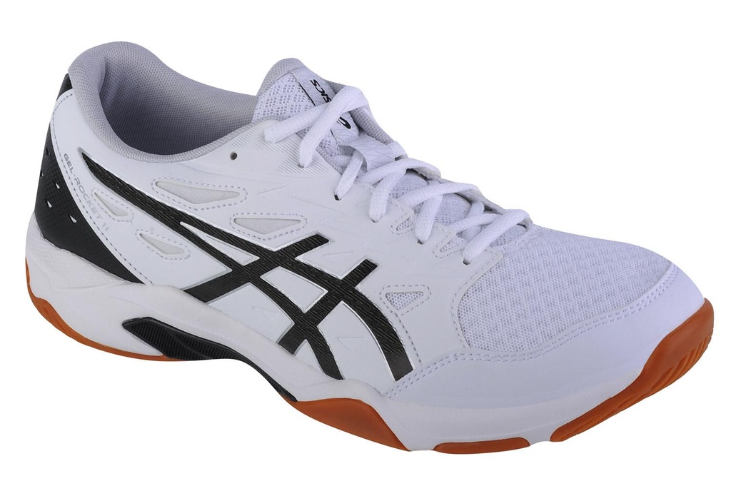 Asics Gel Rocket 11 - White / Pure Silver - Squash / Racquetball Shoe (40.5)
