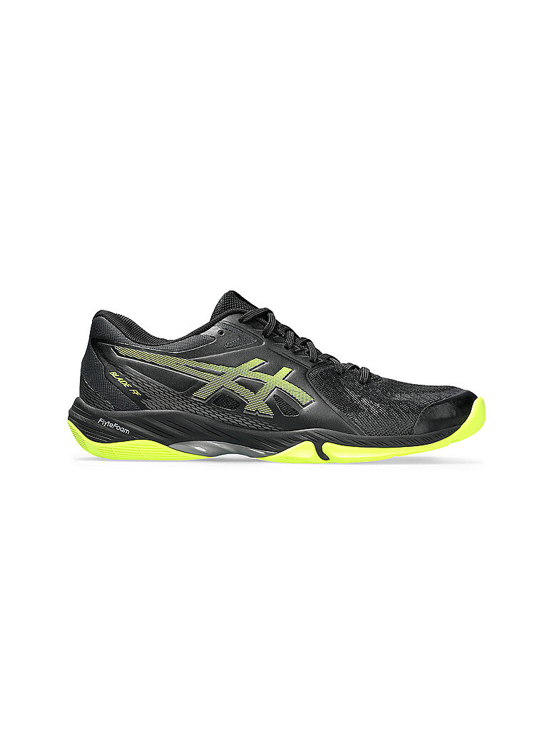 Asics Blade FF - Black / Yellow Safety - Squash / Racquetball Shoe (44.5)