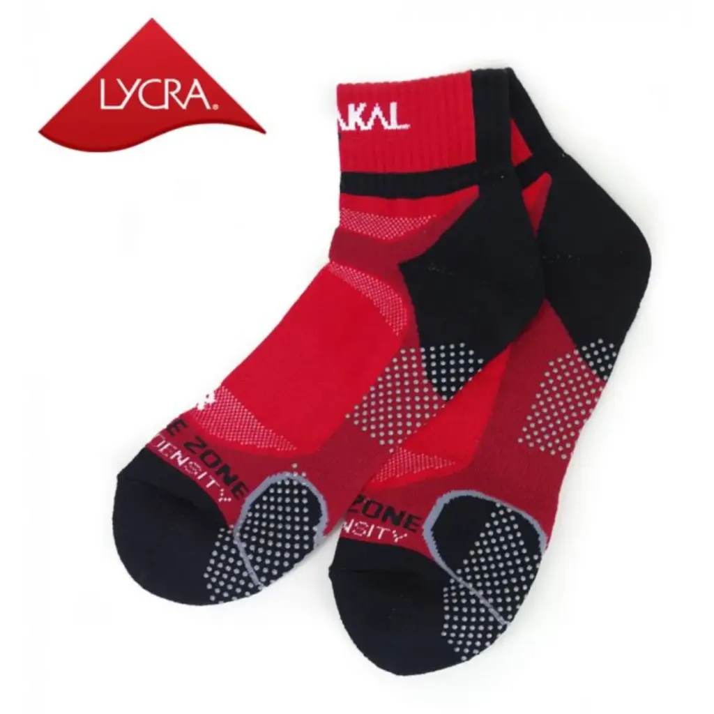 Karakal X4 Ankle - Rouge / Noir - 1 Paire de Chaussette