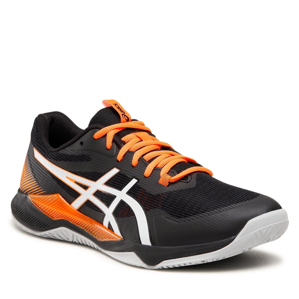 Asics Gel Tactic - Black / Shocking Orange - Squash / Racquetball Shoe